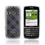Plaid Texture on Clear Crystal Silicone Skin Case Cover For Samsung Repleni ....