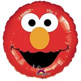 Elmo Smiles 18 Inch Mylar Party Balloon
