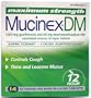 Mucinex DM Expectorant & Cough Suppressant, Cough & Chest Congestion, Maximum Strength, Extended-Release Bi-Layer Tablets, 14 ct.