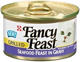 Pet Supplies : Fancy Feast Grilled Seafood Feast in Gravy, 3-Ounce Cans (Pack of 48)