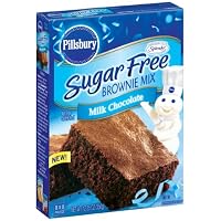 Pillsbury Sugar Free Milk Chocolate Brownie Mix, 12.3800-Ounce (Pack of 6)