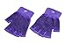 ProsourceFit Grippy Yoga Gloves, Yoga Hand Grips with Firm Fingerless Design, One Size Fits All Yoga Gloves with Grips for Women and Men, Purple