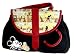 Disney Mickey Mouse Wallet / Purse / tote Bag - A handsome tote bag with design on flap.