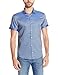 Calvin Klein Men's Short Sleeve YD Checker Jacquard
