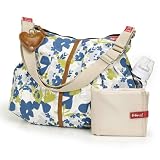Babymel Amanda Jungle Floral Diaper Bag,Blue,One Size