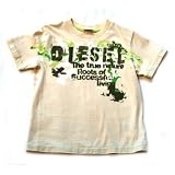 Diesel - Ecru camouflage and gecko tee