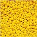 Jablonex Czech Seed Beads 8/0 Sunshine Yellow Opaque (1 Ounce)