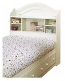 Bookcase Headboard - Vanilla