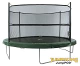 14ft Jumpking JumpPOD Garden Trampoline Integrated Package
