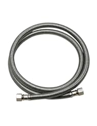 Home Improvement: Fluidmaster B6W72 Dishwasher Connector, Braided Stainless Steel - 3/8" Female Compression Thread x 3/8" Female Compression Thread (Elbow Included), 6 Ft. (72") Length - Fluidmaster, Inc.