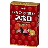 明治製菓 いちごが濃いアポロ 40g×10個