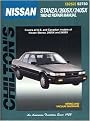 Chilton's Nissan Stanza, 200Sx, 240Sx 1982-92 Repair Manual (Paperback)