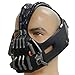 XCOSER Men's Bane Mask Costume Props TDKR Full Adult Size - 3D Version V9 2016