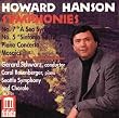 Hanson/Sinfonien 5+7/Klavk.