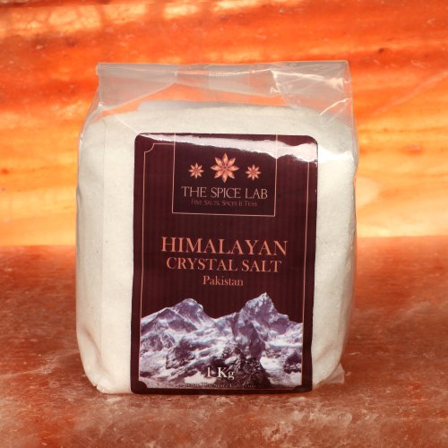 44 Pounds (20 1 Kilo bags) White Himalayan Crystal Bath Salt