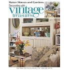 Decorating with Vintage Treasures (Leisure Arts #3910) by Better Homes and Gardens; Leisure Arts