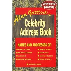 Alan Gottlieb's Celebrity Address Book