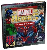 Marvel Heroes Checkers Set