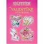 Glitter Valentine Stickers