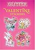Glitter Valentine Stickers
