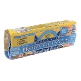 Brown Rice Snaps Unsalted Plain with Organic Brown Rice 3.5 Ounce Packs Pack of 12 by Edward & Sons