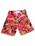 Kyds - Boys Microfiber Shorts, Red
