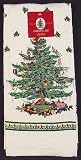 Spode Christmas Tree-Green Trim Dish Towel-Cloth, Fine China Dinnerware