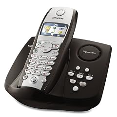 Siemens Gigaset S150 Colour espresso, schnurlos Telefon DECT mit Anrufbeantworter