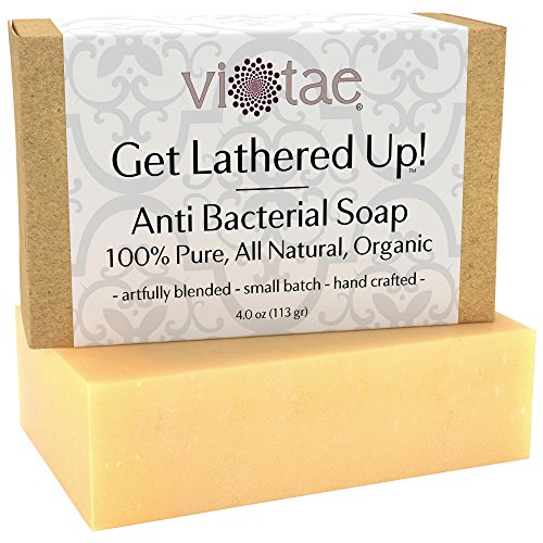 Certified organic antibacterial soap - by vi-tae® - 10…