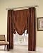 Pinstripe Taffeta Inverted Pleat Lined Window Curtain