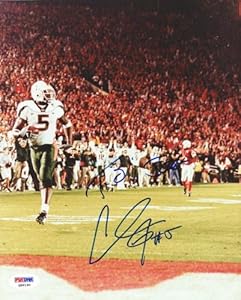 Andre Johnson Autographed/Hand Signed 8x10 Photo Miami To Jim PSA/DNA #Q96190