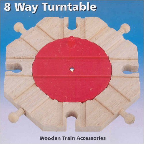 Childrens Toyshop  Toys : 8 Way Turntable Track Accessory