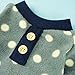 Fitwarm® Adorable Polka Dots Fleece Dog Pajamas Pet Coats Soft Pjs Apparel, Large