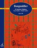 Produkt-Bild: 25 leichte Et&uuml;den: op. 100. Klavier.: New Edition for Piano (Schott Piano Classics)
