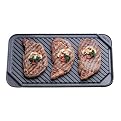 Double-Burner Reversible Hard-Anodized Grill/Griddle