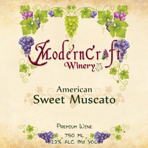 NV Modern Craft Winery American Sweet Muscato 750 mL