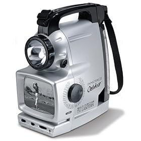 Innovage 5" Television Lantern with AM/FM Radio Tuner