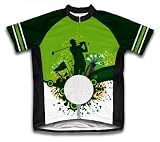 Go Green. Play Golf Cycling Jersey for Men