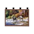 A Good Crossing Wall Hanging by Martin Grelle  36x26"