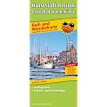 Rad- und Wanderkarte Hansestadt Rostock, Ostseebad Warnem�nde: mit Ausflugszielen, Einkehr- & Freizeittipps, wetterfest, reissfest, abwischbar, GPS-genau. 1:50000