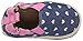 Robeez Girls' Heart Mania Slip-On, Grey, 6-12 Months M US Infant