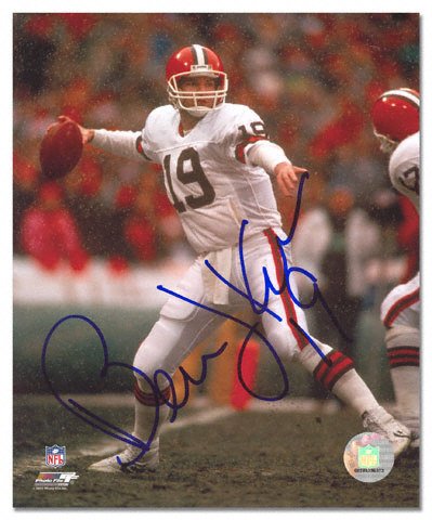 Mounted Memories Cleveland Browns Bernie Kosar Autographed Photo