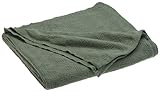 Pinzon 300-Thread-Count Brushed Egyptian Cotton Percale King Sheet Set, White