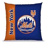Biederlack New York Mets Vertical Stitch Pillow