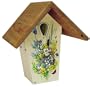 Droll Yankees NBBB200 12-Inch Nest Box for Bluebirds with Flower Design