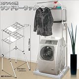 ランドリー・洗濯機まわりをスッキリ収納【テンレスランドリーラック】小物収納＆デットスペースが充実!!