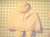 Ccp81bp, Knitted on Hand Knitting Machine Then Finished By Hand Crochet Infant Girls Outfit, Containing