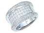 2.25 cttw Invisible Set Band LIFETIME WARRANTY