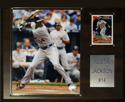 MLB Austin Jackson Detroit Tigers Player Plaque