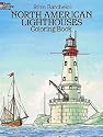 North American Lighthouses Coloring Book
